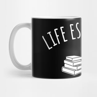 Books and Coffee | Bookworm Bibliophile Gift Mug